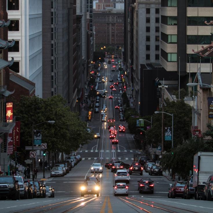 Sunset outdoors in Spain